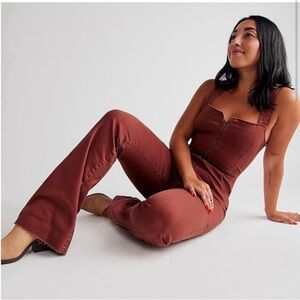 We The Free by Free People CRVY 2nd Ave Jumpsuit